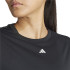 Camiseta de Fitness adidas Essentials D4T Mulher Preto