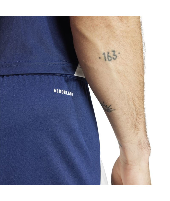 Calça de Futebol adidas Tiro24 Homem Azul