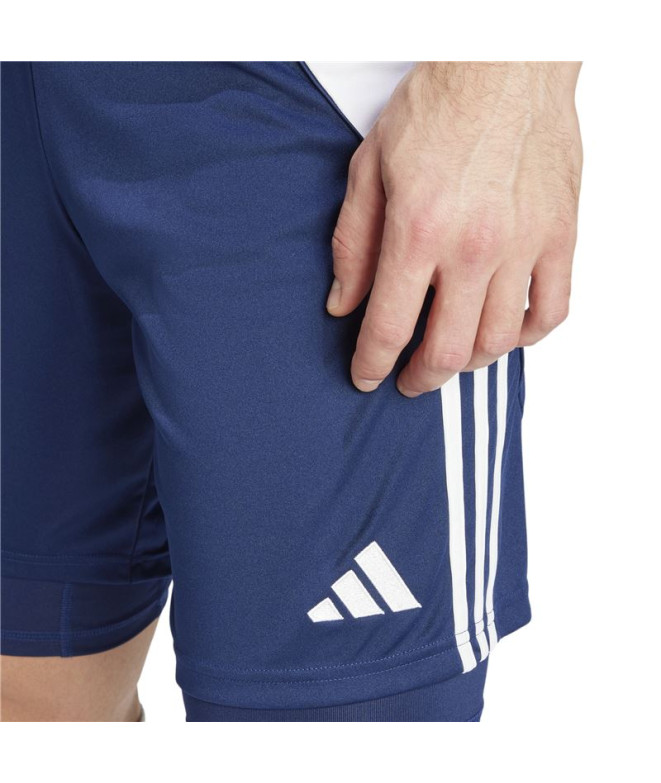 Calça de Futebol adidas Tiro24 Homem Azul
