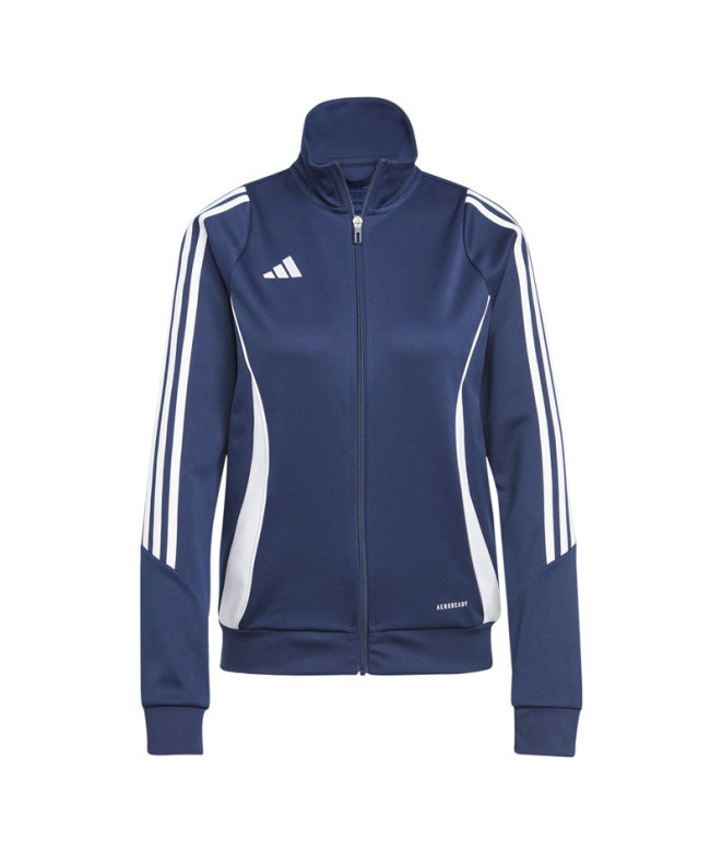 Veste de Football adidas Tiro24 Femme Bleu