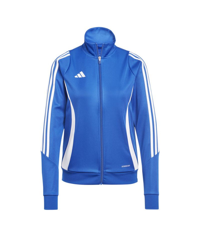 Veste de Football adidas Tiro24 Femme Bleu