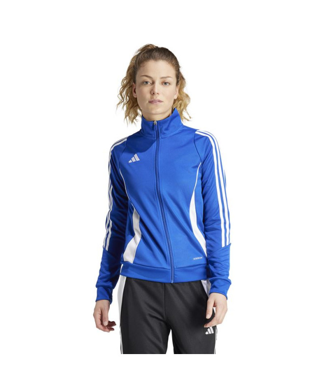 Casaco de Futebol adidas Tiro24 Mulher Azul