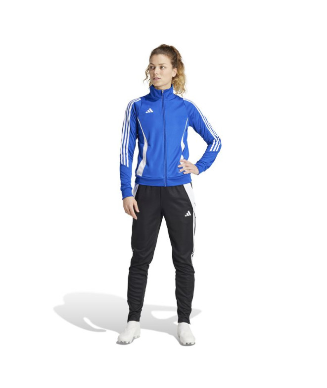 Casaco de Futebol adidas Tiro24 Mulher Azul