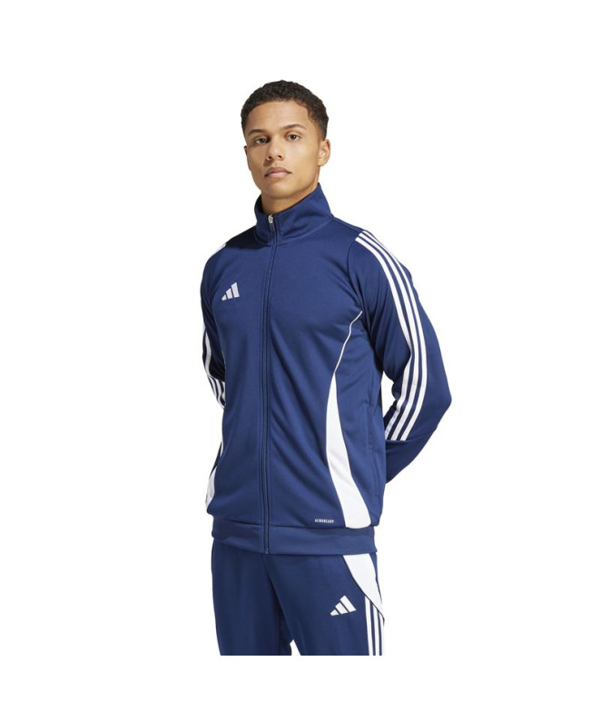 Veste de Football adidas Tiro24 Homme Bleu