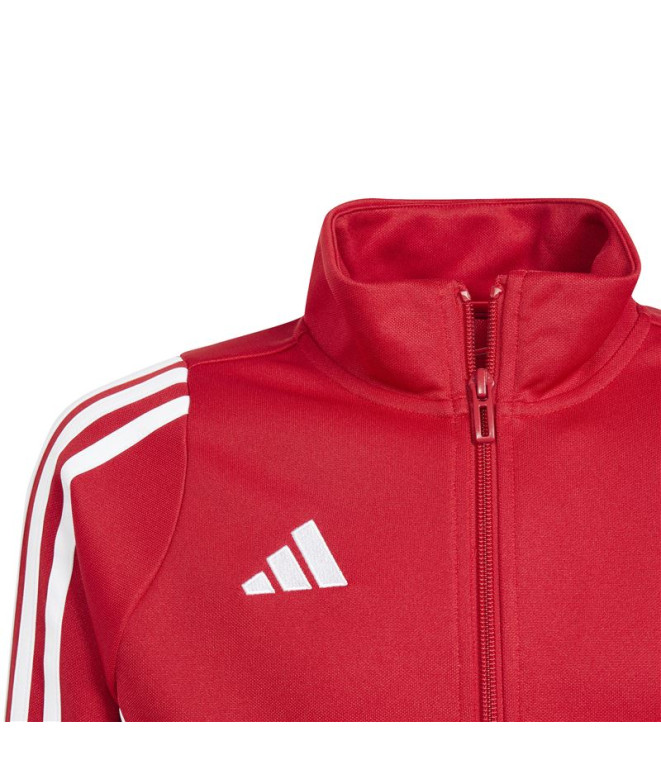 Casaco de Futebol adidas Tiro24 Infantil Vermelho