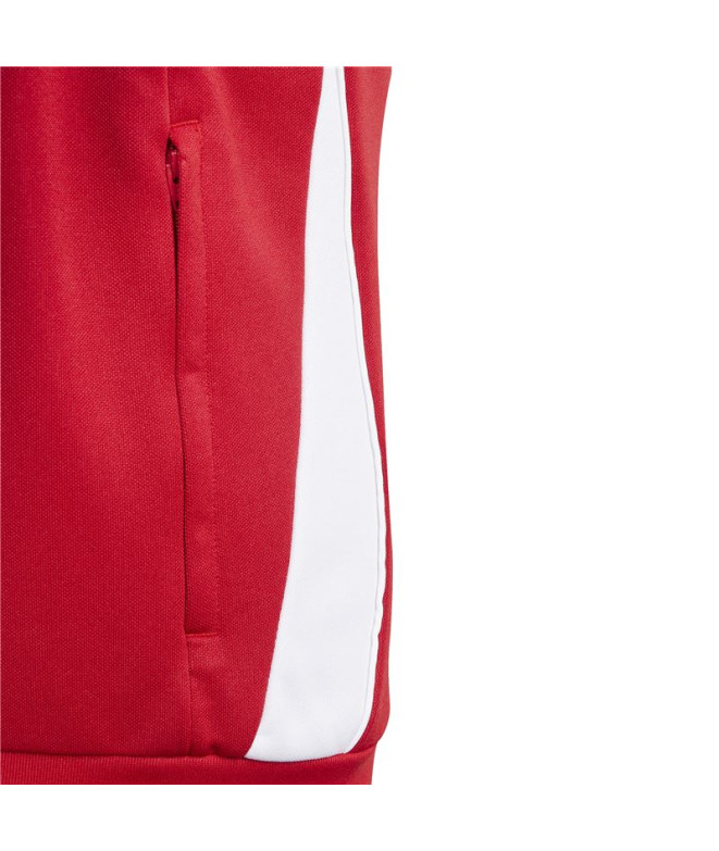 Casaco de Futebol adidas Tiro24 Infantil Vermelho