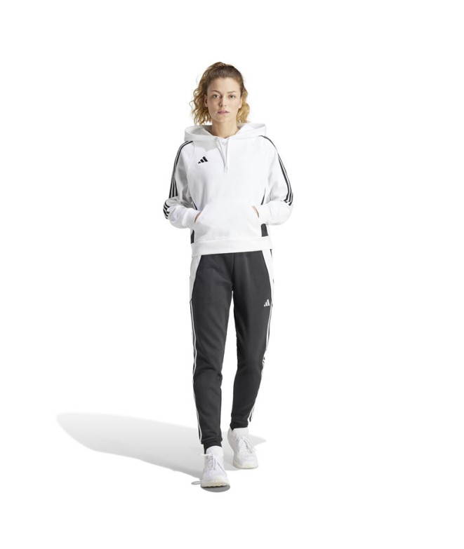 Moletom de Futebol adidas Tiro24 Mulher Blanco