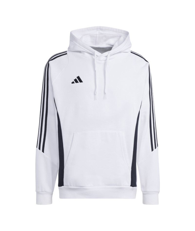 Moletom de Futebol adidas Tiro24 Homem Blanco