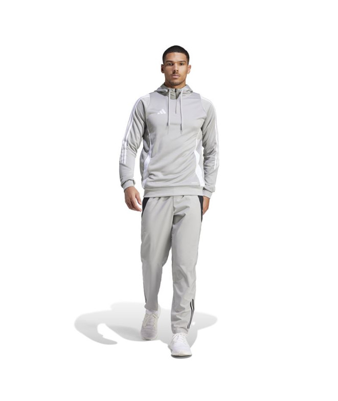 Chaqueta de Fútbol adidas Tiro24 Hombre Gris