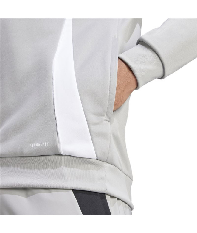 Chaqueta de Fútbol adidas Tiro24 Hombre Gris