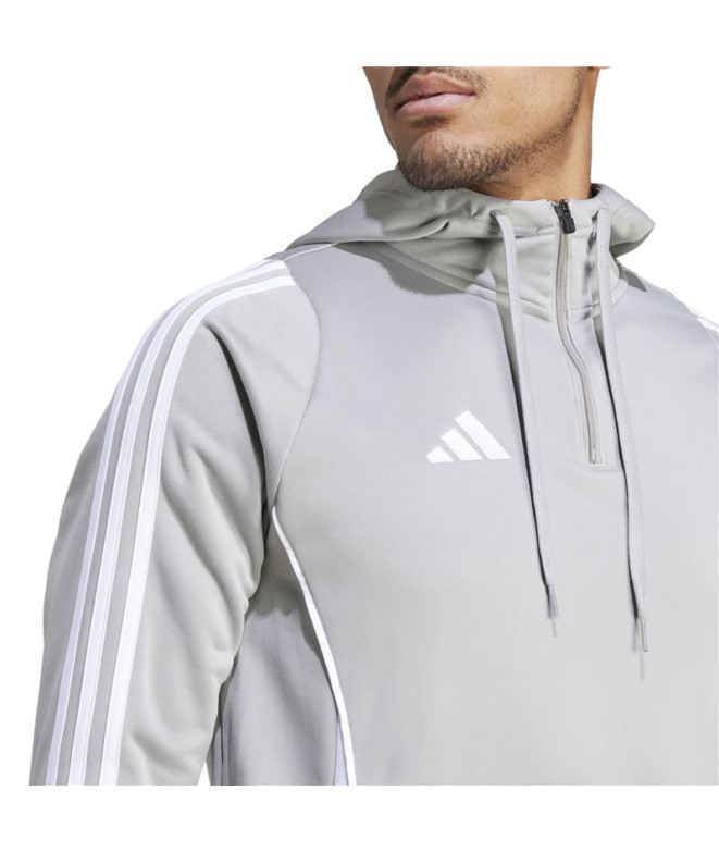 Chaqueta de Fútbol adidas Tiro24 Hombre Gris