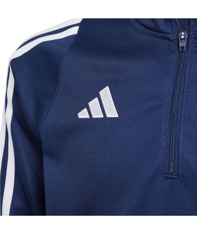 Camiseta de Futebol adidas Tiro24 Infantil Azul