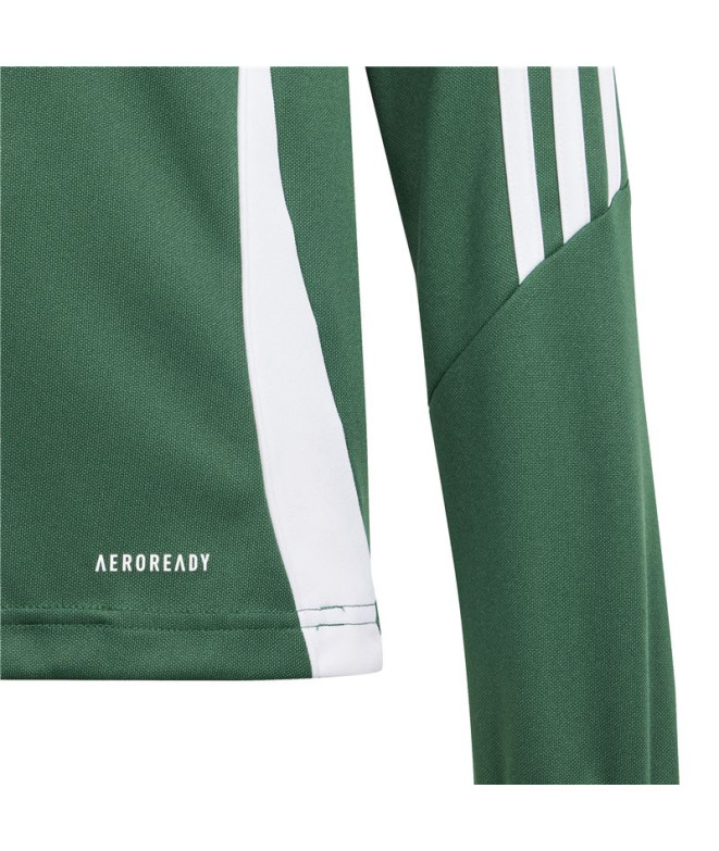 Camiseta de Futebol adidas Tiro24 Infantil Verde