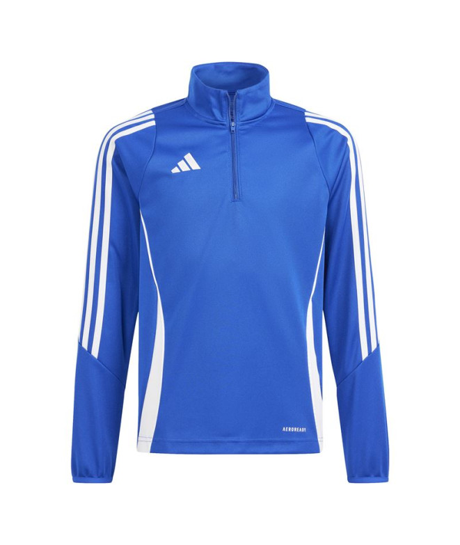 Camiseta de Futebol adidas Tiro24 Infantil Azul