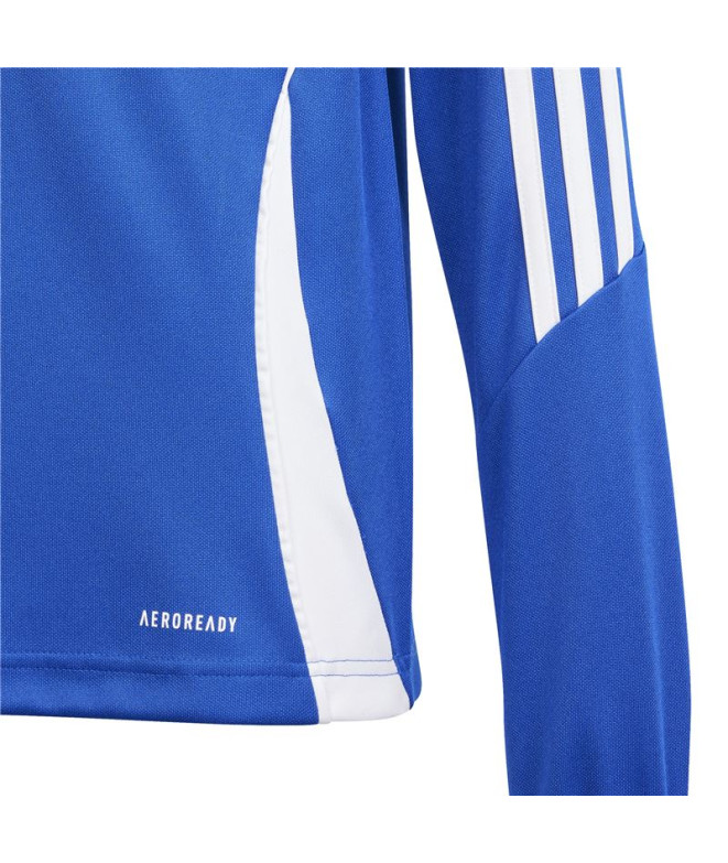 Camiseta de Futebol adidas Tiro24 Infantil Azul