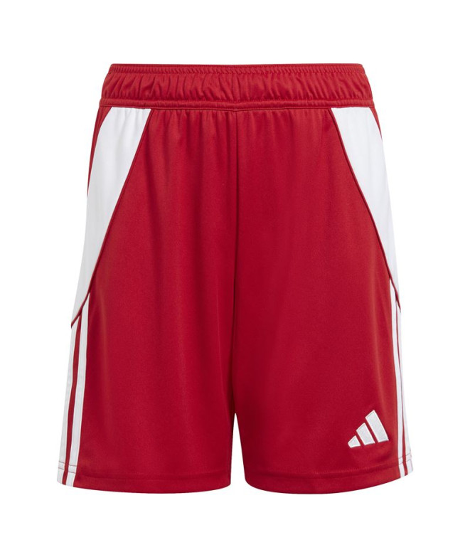 Calça de Futebol adidas Tiro24 Infantil Vermelho