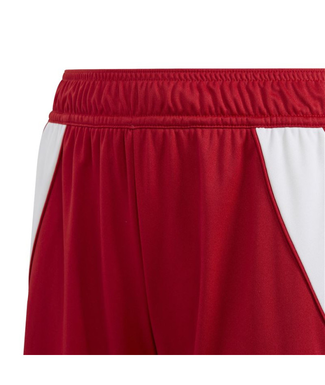 Calça de Futebol adidas Tiro24 Infantil Vermelho