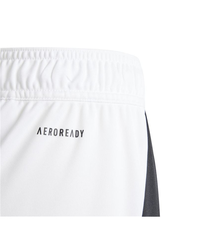 Pantalons de Football adidas Tiro24 Enfant Blanco