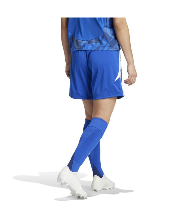 Calça de Futebol adidas Tiro24 Mulher Azul