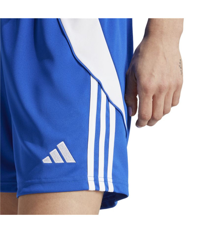Calça de Futebol adidas Tiro24 Mulher Azul