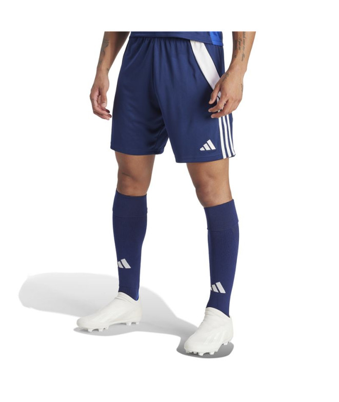 Calça de Futebol adidas Tiro24 Homem Azul
