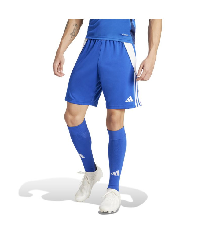 Calça de Futebol adidas Tiro24 Homem Azul