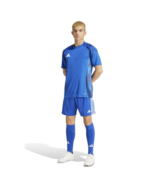 Calça de Futebol adidas Tiro24 Homem Azul