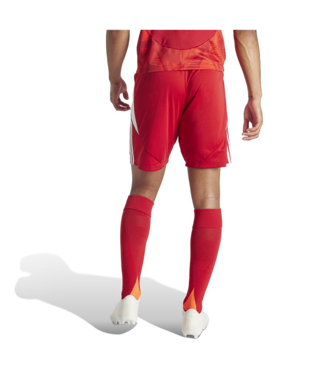 Calça de Futebol adidas Tiro24 Homem Vermelho
