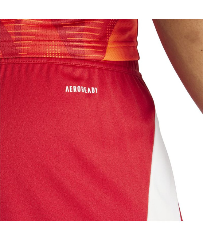Calça de Futebol adidas Tiro24 Homem Vermelho
