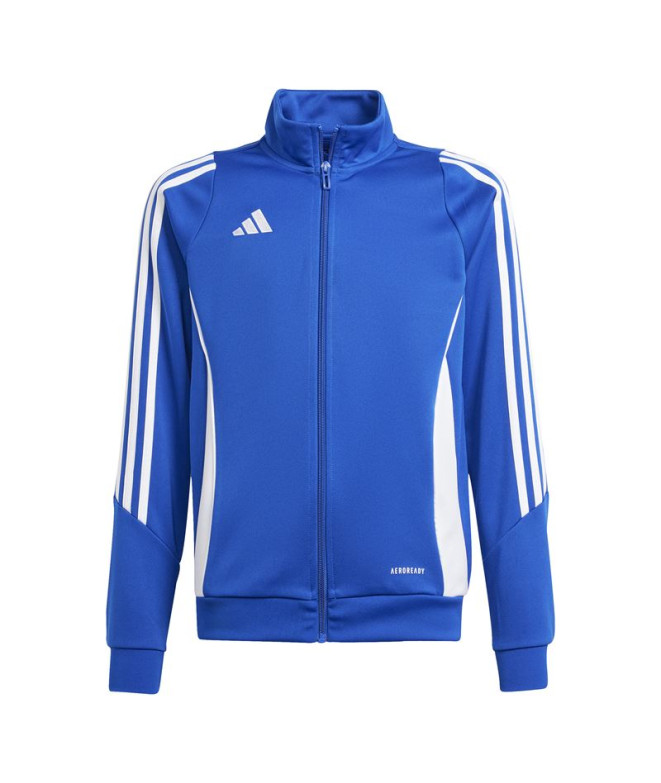 Casaco de Futebol adidas Tiro24 Infantil Azul