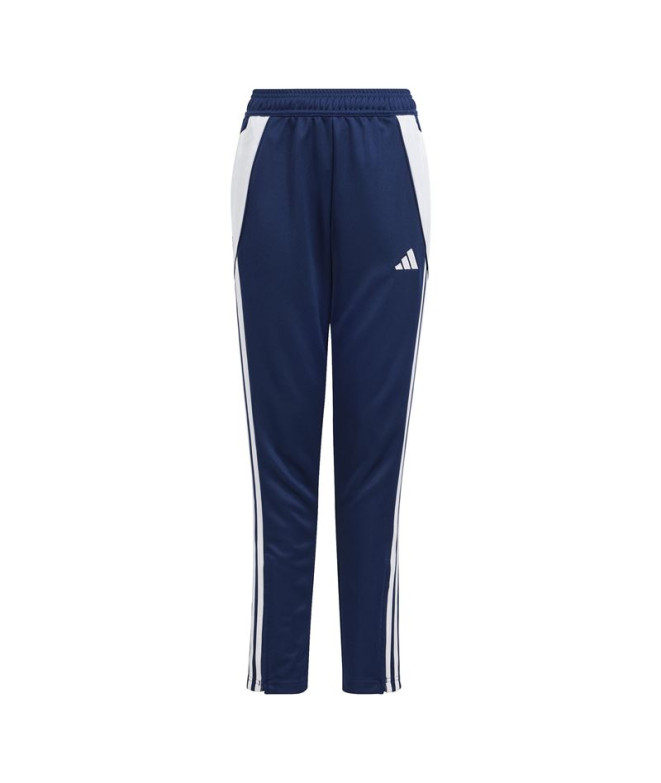 Pantalons de Football adidas Tiro24 Enfant Bleu