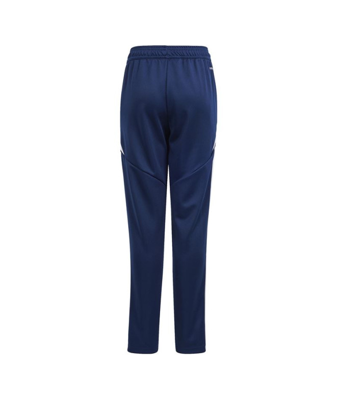 Pantalons de Football adidas Tiro24 Enfant Bleu