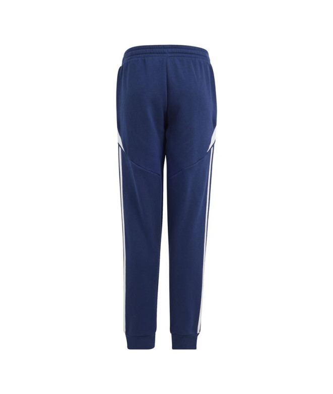 Pantalons de Football adidas Tiro24 Enfant Bleu