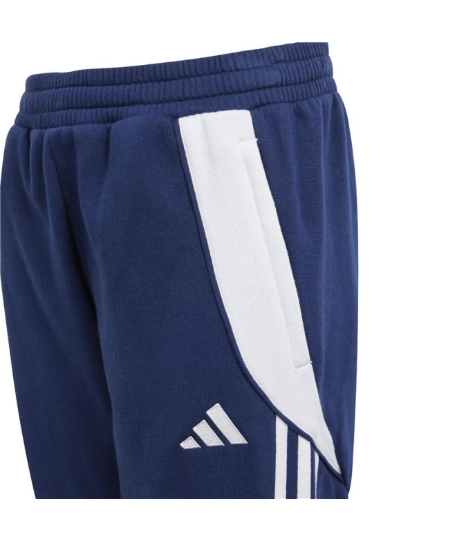 Pantalons de Football adidas Tiro24 Enfant Bleu