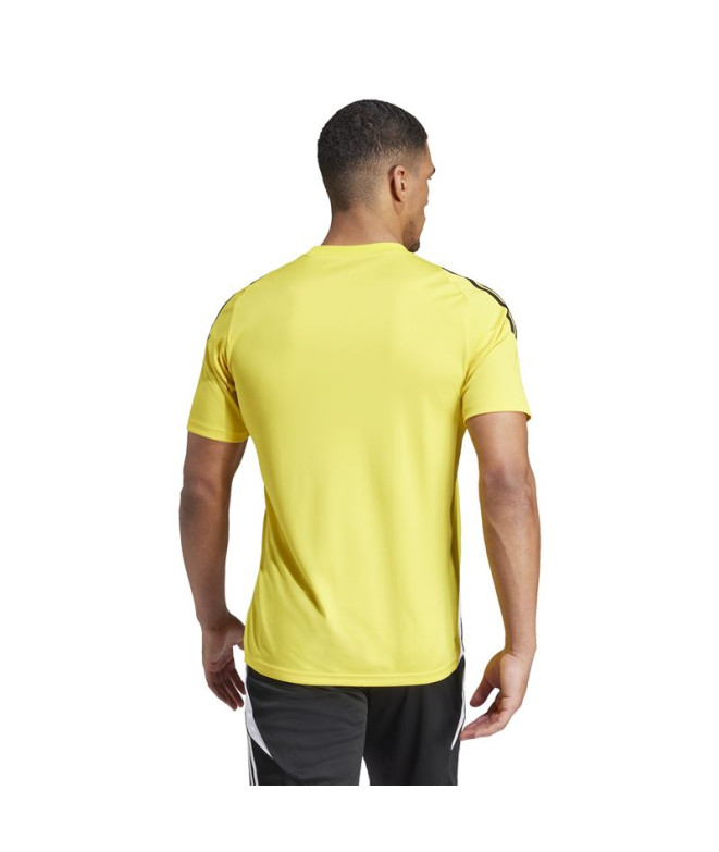 Camiseta de Futebol adidas Tiro24 Homem Amarelo