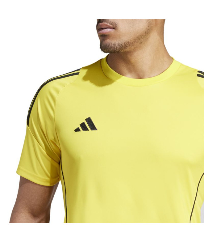 Camiseta de Futebol adidas Tiro24 Homem Amarelo