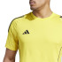 Camiseta de Futebol adidas Tiro24 Homem Amarelo