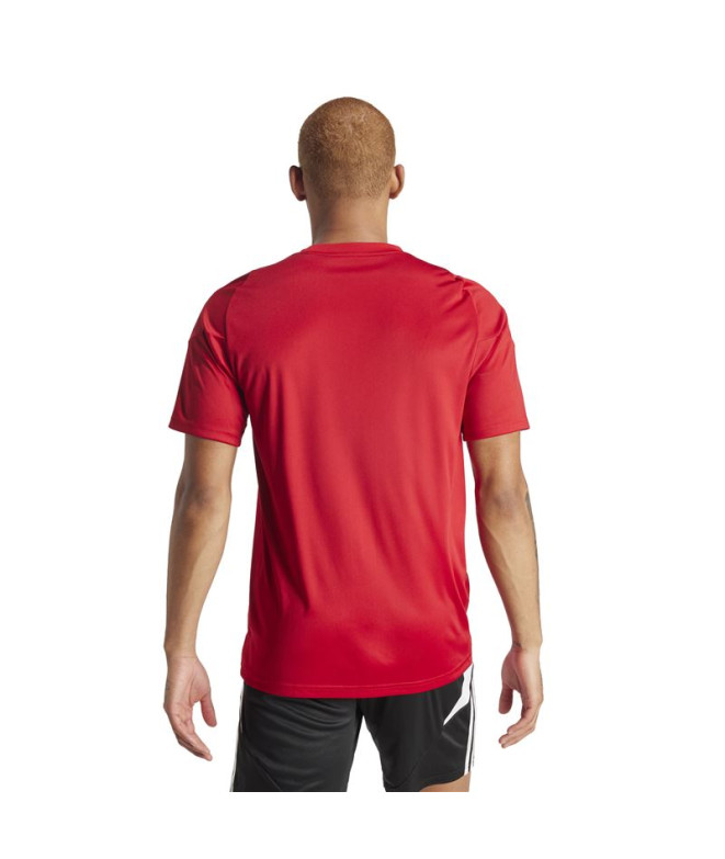Camiseta de Futebol adidas Tiro24 Homem Vermelho