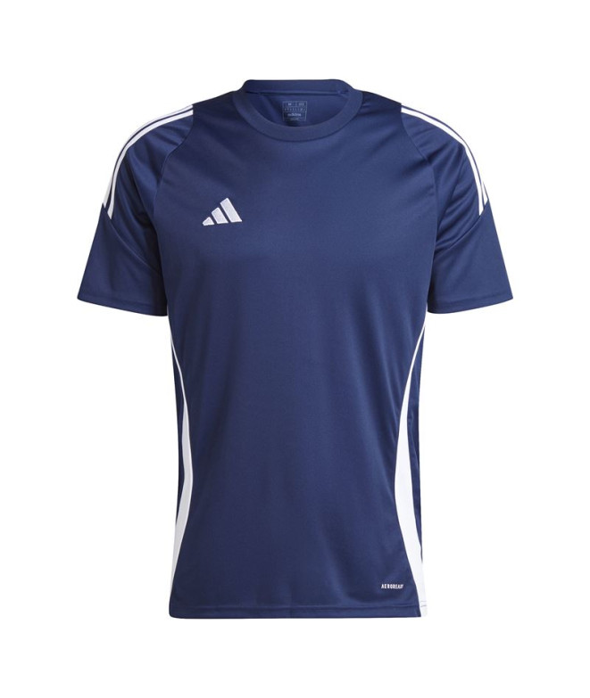 Camiseta de Fútbol adidas Tiro24 Hombre Azul