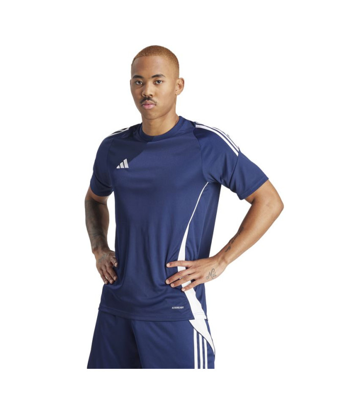 Camiseta Futebol adidas Homem de Tiro24 Blue