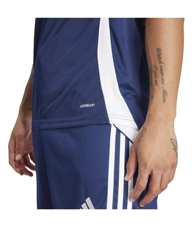 Camiseta Futebol adidas Homem de Tiro24 Blue