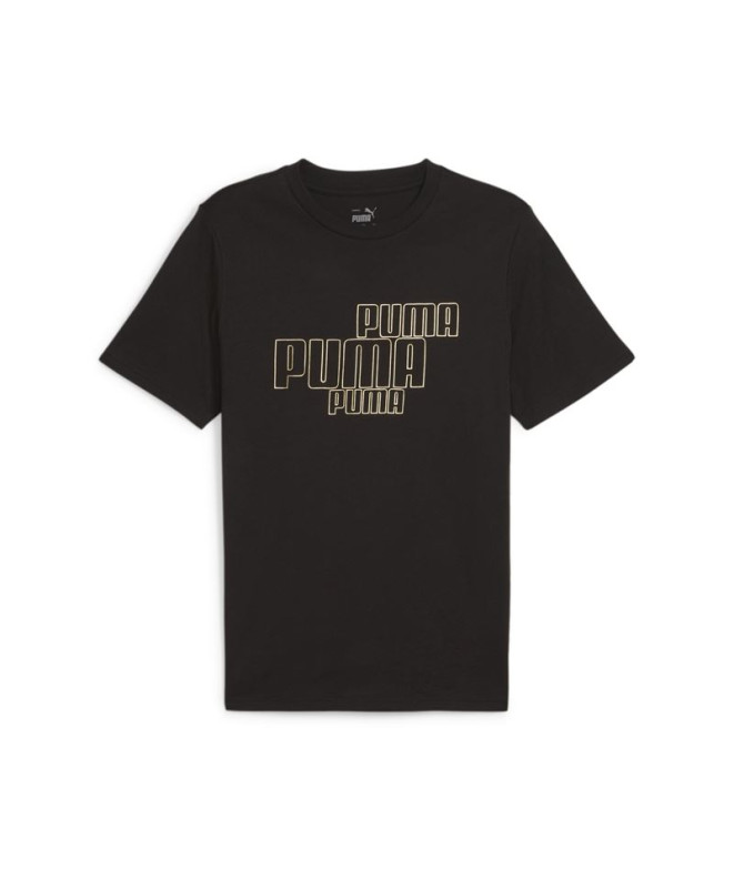 Camiseta Puma GRAPHICS Foil Negro Hombre