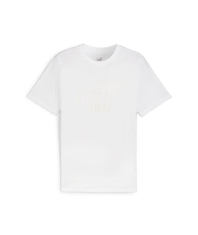 Camiseta Puma GRAPHICS Foil Blanco Hombre