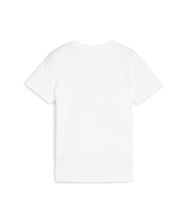 Camiseta Puma GRAPHICS Blanco Infantil