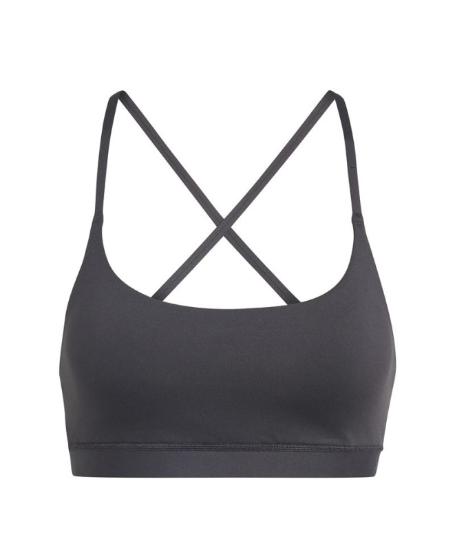 Sutiã esportivo adidas Essentials All Me Mulher Preto