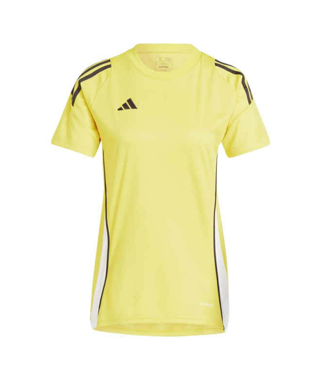 Camiseta de Fútbol adidas Tiro24 Mujer Amarillo