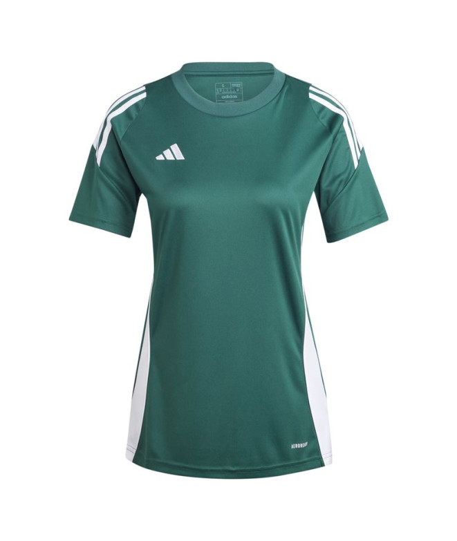 Camiseta de Fútbol adidas Tiro24 Mujer Verde
