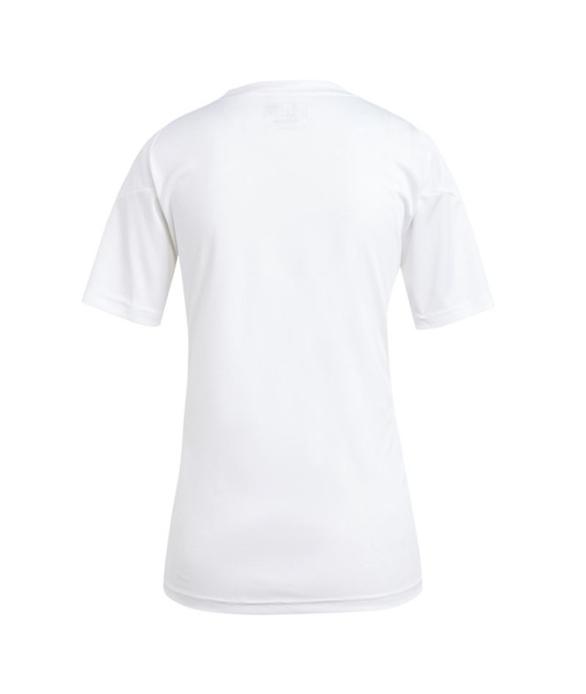 Camiseta de Fútbol adidas Tiro24 Mujer Blanco