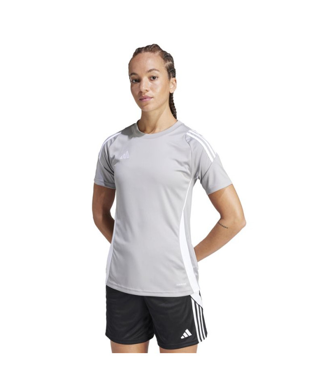 Camiseta de Futebol adidas Tiro24 Mulher