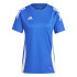 Camiseta de Futebol adidas Tiro24 Mulher Azul